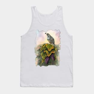 Vineyard Quail Tank Top